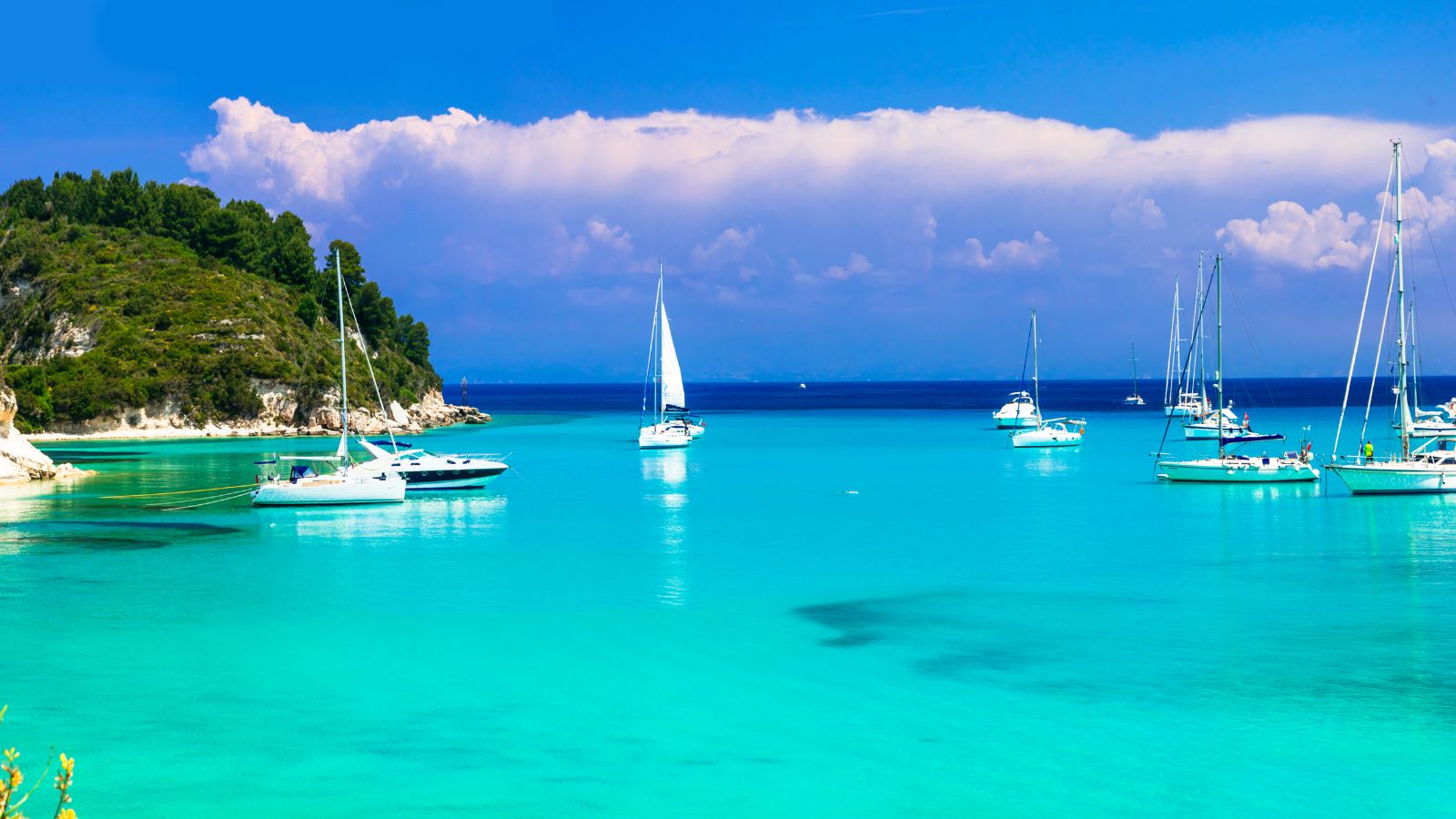 family-sailing-route-paxos-antipaxos-greece Family Sailing Holidays in Greece - ionian - cyclades