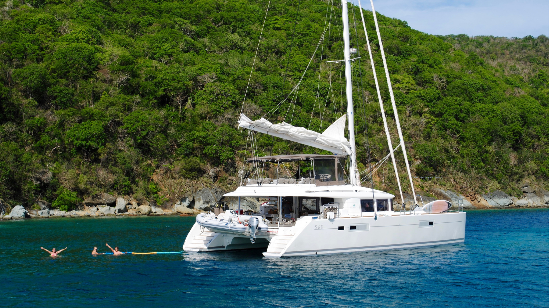 catamaran-charter-yacht-france Family Sailing Holidays in France with a Catamaran
